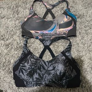Women’s Avia two pack sports bras, size L